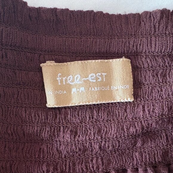 Free People - River Concertible Skirt - Brown - Picture 5 of 8